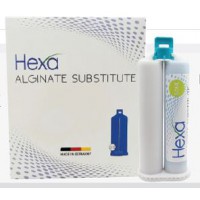 Hexa Alginate Substitute Impression Material, 2 X 50ml Cartridges + 6 Mixing Tips (HAS-0002)	